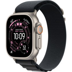 Смарт-часы Apple Watch Ultra 3 (2025) 49mm Natural Titanium Case with Alpine Loop Black (Черный)