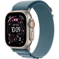 Смарт-часы Apple Watch Ultra 3 (2025) 49mm Natural Titanium Case with Alpine Loop Light Blue (Светло-Голубой)