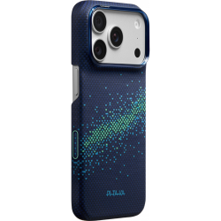 Чехол Pitaka Milky Way Galaxy 2.0 Ultra-Slim для iPhone 18 Pro Max (Nearfield Blue)