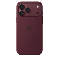 Силиконовый чехол Apple для iPhone 18 Pro Max Silicone Case with MagSafe – Burgundy (Бордовый)