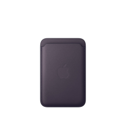 Чехол-бумажник Apple для iPhone FineWoven Wallet with MagSafe – Midnight Purple (Темно-Фиолетовый)