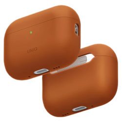 Чехол Uniq LINO Liquid Silicone для AirPods Pro 3 Sunset Orange (Оранжевый)