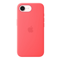 Силиконовый чехол Apple для iPhone 17e Silicone Case with MagSafe – Bright Guava (Яркая гуава)