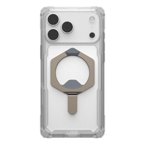 Чехол UAG Plasma XTE MagSafe для iPhone 17 Pro Max (Clear/Titanium)