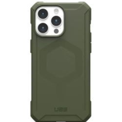 Полиуретановый чехол UAG Essential Armor MagSafe для iPhone 15 Pro Olive Drab (Оливковый)