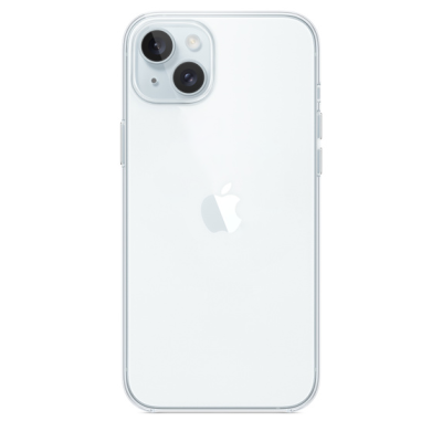 Силиконовый чехол для iPhone 15 Plus Clear (Прозрачный)