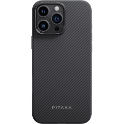 Противоударный чехол Pitaka Military-Grade Protective Case для iPhone 16 Pro (Black)