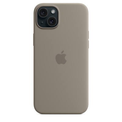 Силиконовый чехол Apple для iPhone 15 Plus Silicone Case with MagSafe - Clay (Глина)