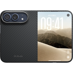 Чехол Pitaka для iPhone Duo Edge Case 600D (Twill) (PitaTap™) Black/Grey 