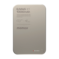 Аккумулятор внешний универсальный MOMAX Q.Mag X 10000 Magsafe Titanium