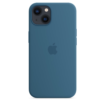 Силиконовый чехол Apple MagSafe Silicone Case для iPhone 13 Blue Jay (Полярная лазурь)