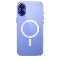 Поликарбонатовый чехол Luxcopy для iPhone 16 Clear Case with MagSafe (Прозрачный)