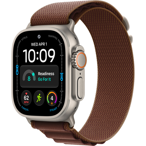 Смарт-часы Apple Watch Ultra 4 (2026) 49mm Natural Titanium Case with Alpine Loop Burgundy (Бордовый)