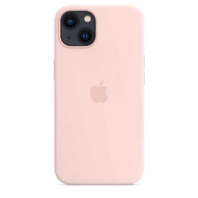 Силиконовый чехол Apple MagSafe Silicone Case для iPhone 13 Chalk Pink (Розовый мел)