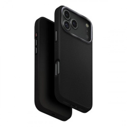 Чехол из искусственной кожи Uniq Lyden MagSafe для iPhone 17 Pro Max Dallas Black