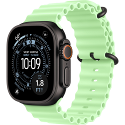 Смарт-часы Apple Watch Ultra 3 (2025) 49mm Black Titanium Case with Ocean Band Neon Green (Неоново-Зеленый)