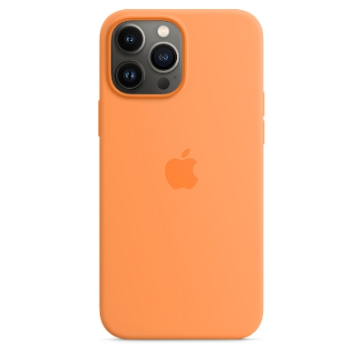 Силиконовый чехол Apple MagSafe Silicone Case для iPhone 13 Pro Marigold (Весенняя мимоза)