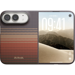 Чехол Pitaka для iPhone Duo Edge Case 600D (Twill) (PitaTap™) Sunset 
