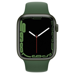 Смарт-часы Apple Watch Series 7 (GPS) 45mm Green Aluminum Case with Clover Sport Band (Зеленый клевер)