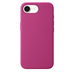 Силиконовый чехол Luxcopy для iPhone 16e Silicone Case with MagSafe – Fuchsia (Фуксия)