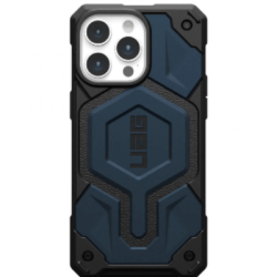 Полиуретановый чехол UAG Monarch Pro MagSafe для iPhone 15 Pro Mallard (Cиний)