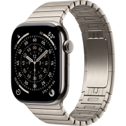 Смарт-часы Apple Watch Series 11 (GPS+Cellular) 46mm Natural Titanium Case with Natural Link Bracelet (Титановый)