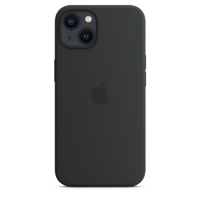 Силиконовый чехол Apple MagSafe Silicone Case для iPhone 13 Midnight (Темная ночь)