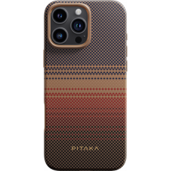 Противоударный чехол Pitaka Military-Grade Protective Case для iPhone 16 Pro (Sunset)