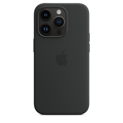 Чехол Apple для iPhone 14 Pro Max Silicone Case with MagSafe - Midnight (Чёрный)