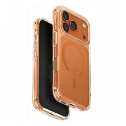 Чехол Uniq Lifepro Xtreme AF MagSafe для iPhone 17 Pro Frost Clear/Volt Orange