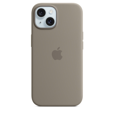 Силиконовый чехол Apple для iPhone 15 Silicone Case with MagSafe - Clay (Глина)