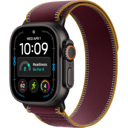 Смарт-часы Apple Watch Ultra 4 (2026) 49mm Black Titanium Case with Trail Loop Burgundy (Бордовый)
