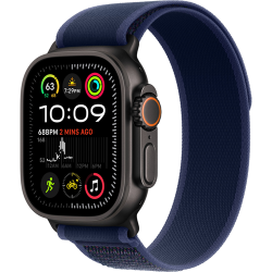 Смарт-часы Apple Watch Ultra 2 (2024) 49mm Black Titanium Case with Trail Loop Blue (Синий)