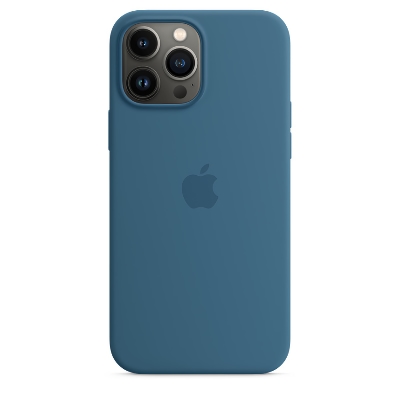 Силиконовый чехол Apple MagSafe Silicone Case для iPhone 13 Pro Blue Jay (Полярная лазурь)