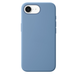 Силиконовый чехол Luxcopy для iPhone 16e Silicone Case with MagSafe – Winter Blue (Зимняя синева)