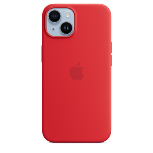 Чехол Apple для iPhone 14 Silicone Case with MagSafe - (PRODUCT)RED (Красный)
