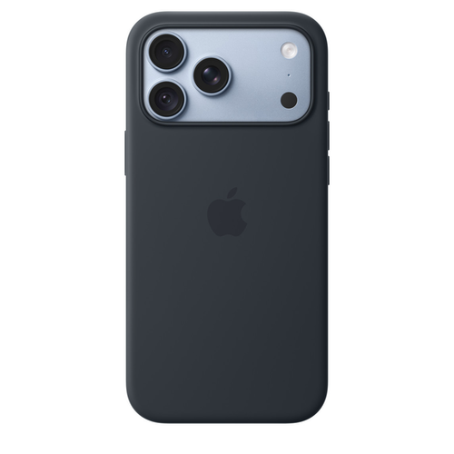 Силиконовый чехол для iPhone 18 Pro Max Silicone Case with MagSafe – Navy Blue (Темно-синий)