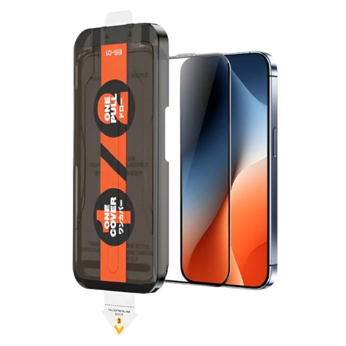 Защитное стекло Remax ES-01 для iPhone 15 (Самоклеящееся)