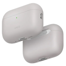 Чехол Uniq LINO Liquid Silicone для AirPods Pro 3 Ivory Beige (Бежевый)