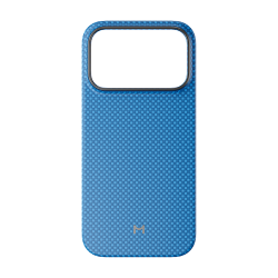 Кевларовый чехол Magssory Aramid Frame Case MagSafe для iPhone 18 Pro Max Cobalt