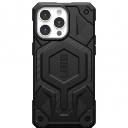 Полиуретановый чехол UAG Monarch Pro MagSafe для iPhone 15 Pro Carbon Fiber (Карбон)