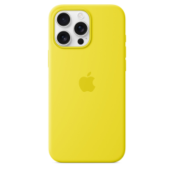 Силиконовый чехол Apple для iPhone 16 Pro Max Silicone Case with MagSafe - Star Fruit (Желтый)