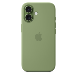 Силиконовый чехол Apple для iPhone 17 Silicone Case with MagSafe – Light Moss (Зеленый)
