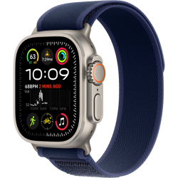 Смарт-часы Apple Watch Ultra 2 (2024) 49mm Natural Titanium Case with Trail Loop Blue (Синий)