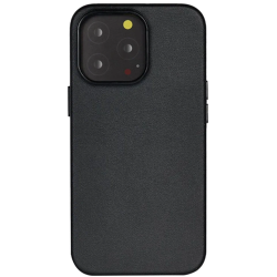 Кожаный чехол K-DOO для iPhone 15 Pro Max MagSafe Noble (Черный)