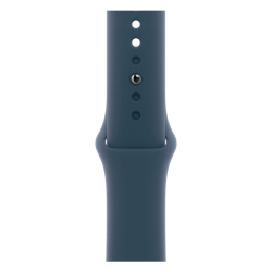 Спортивный ремешок Apple Storm Blue Sport Band (Синий) размер SM/ML для Apple Watch 45mm