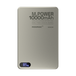 Аккумулятор внешний универсальный ModMac MagSafe 10000 mAh Q.Mag Titanium 