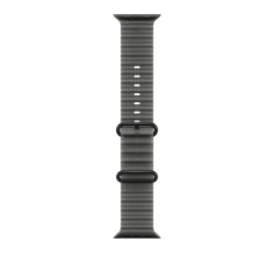 Ремешок для Apple Watch Ultra 49mm Translucent Black Ocean Band - Black Titanium Finish (Полупрозрачный черный)
