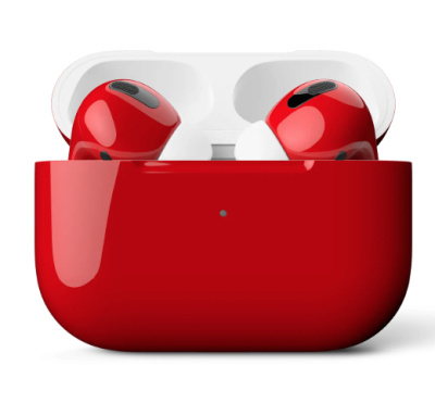 Цветные наушники Apple AirPods Pro (2 gen) (Красный глянцевый)