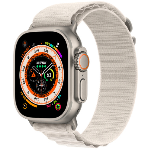 Смарт-часы Apple Watch Ultra 49mm Titanium Case with Alpine Loop Starlight (Сияющая звезда)